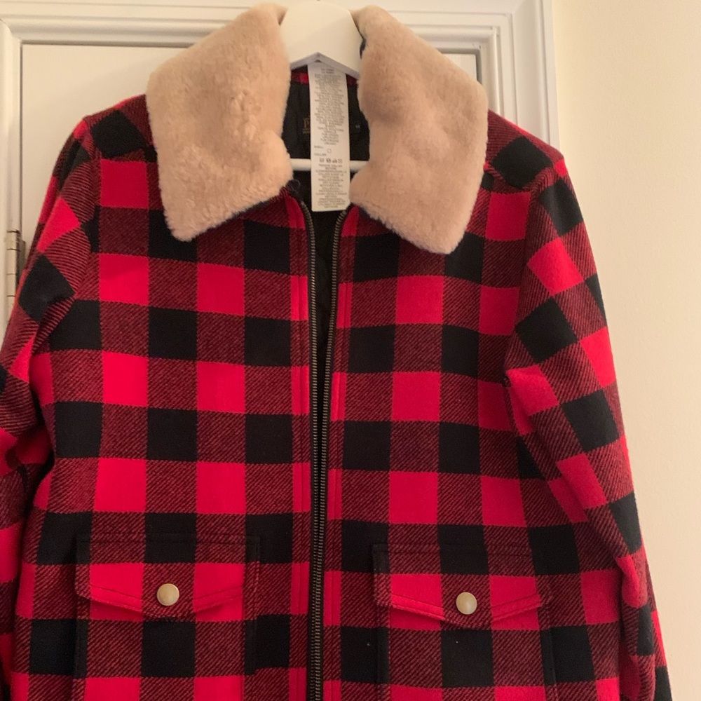 Woman Pendleton’s jacket